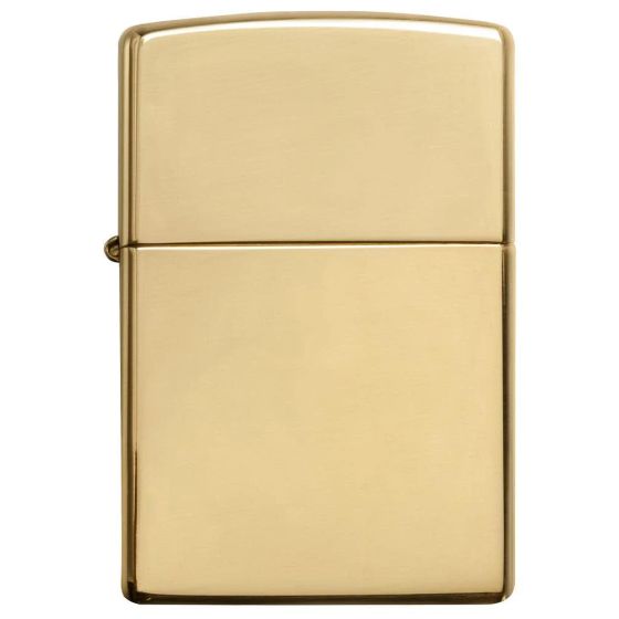 Зажигалка Zippo High Polish Brass - High Polish Brass
