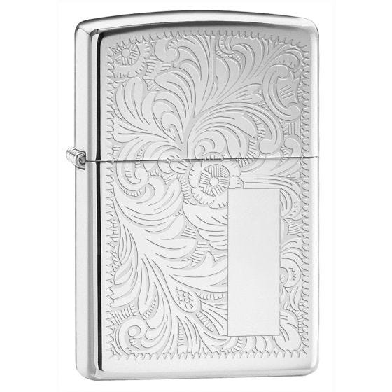 Зажигалка Zippo Venetian - High Polish Chrome